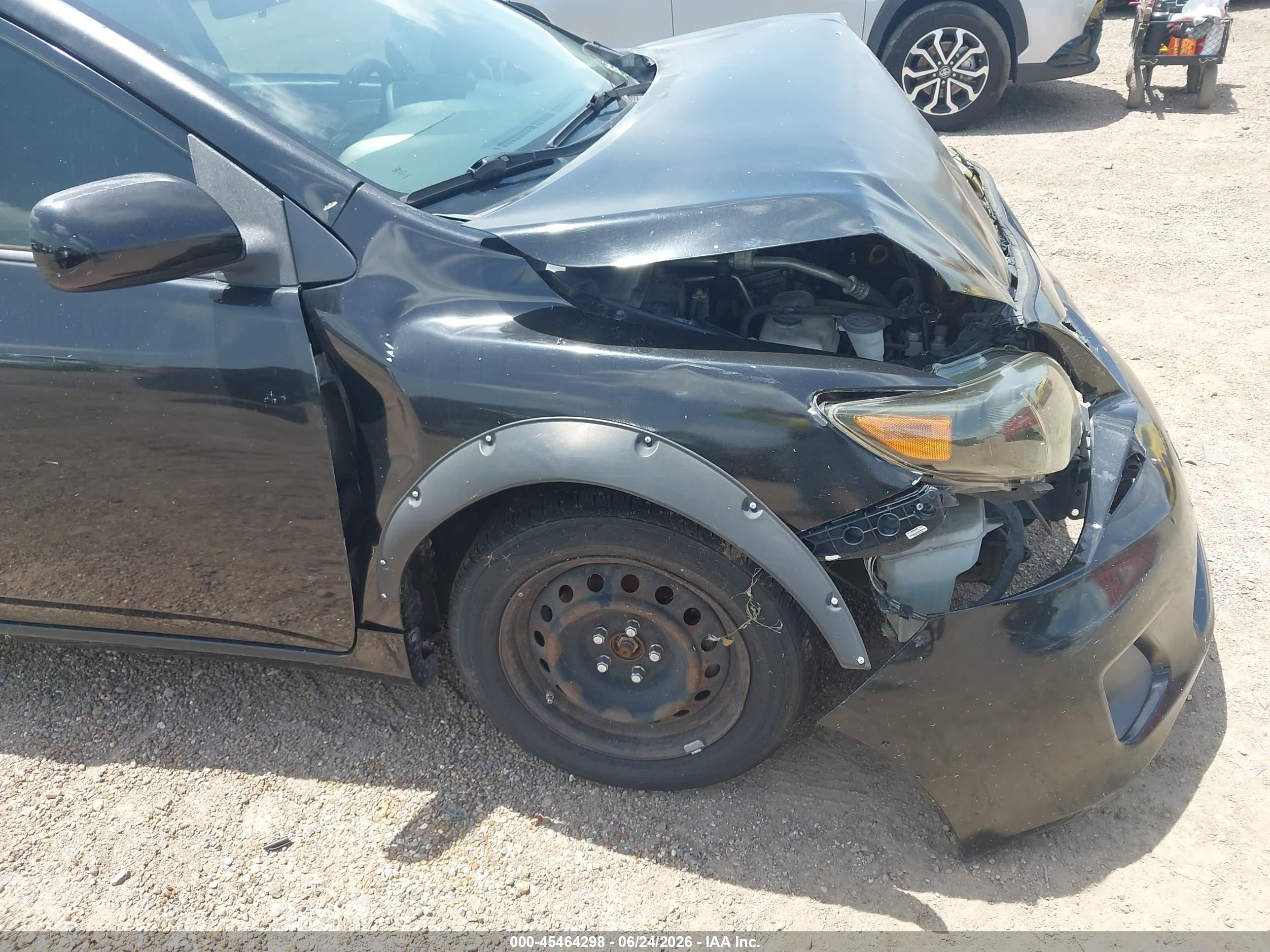 2011 Toyota Corolla Le Black vin: JTDBU4EE8B9164121