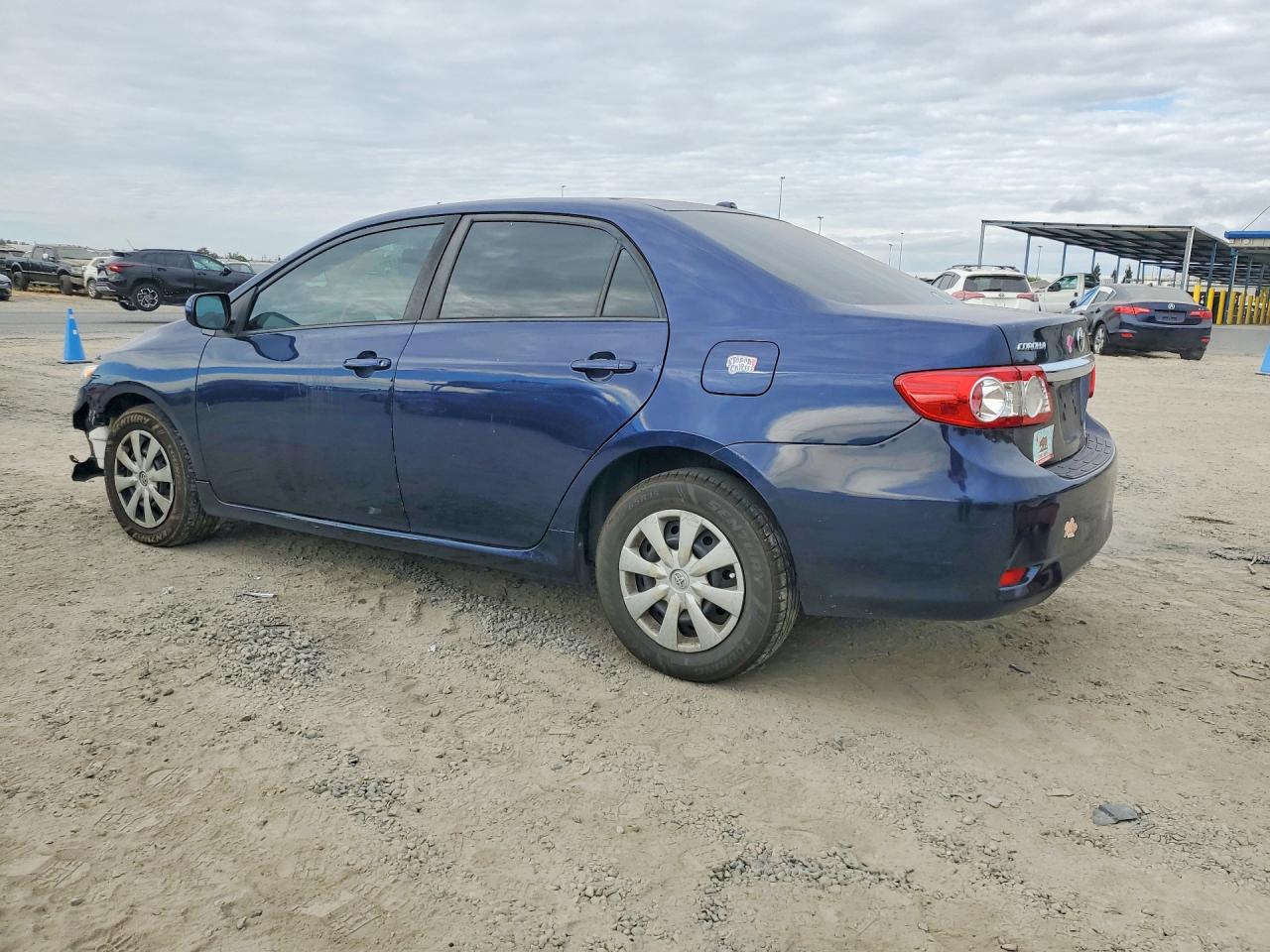 2011 Toyota Corolla Le Синий vin: JTDBU4EE8BJ090438