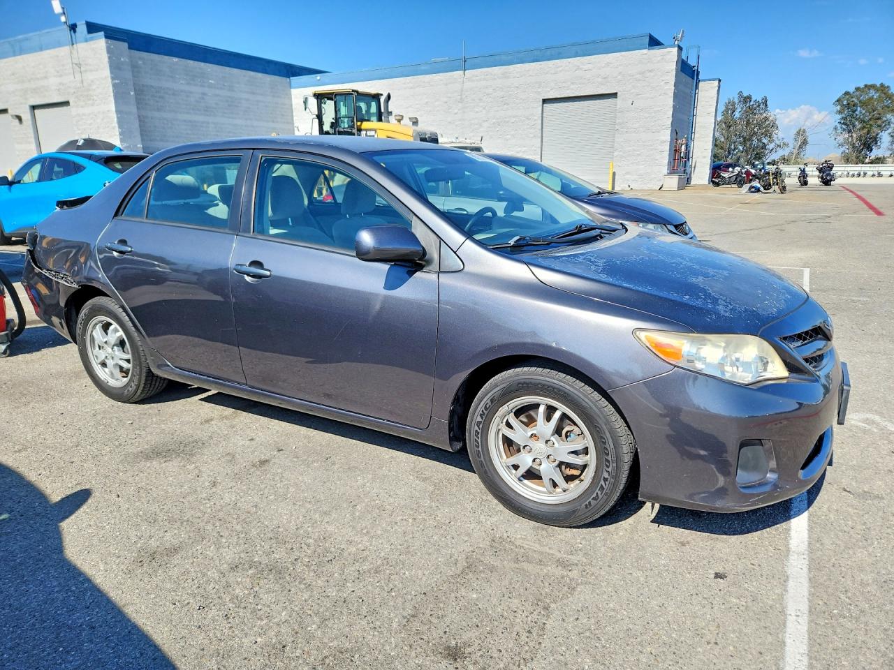2011 Toyota Corolla Le Серый vin: JTDBU4EE8BJ090598