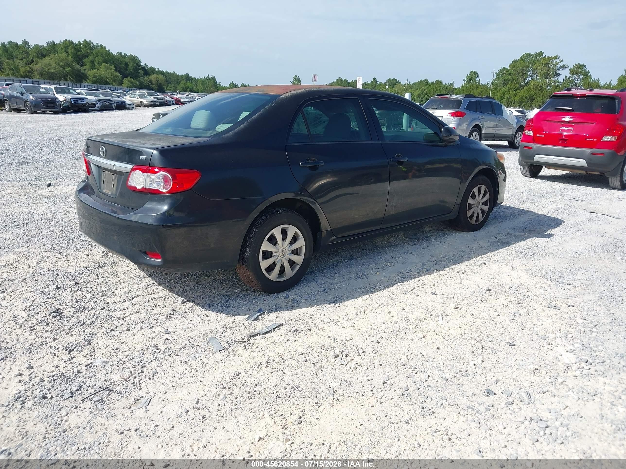 2011 Toyota Corolla Le Black vin: JTDBU4EE8BJ092674