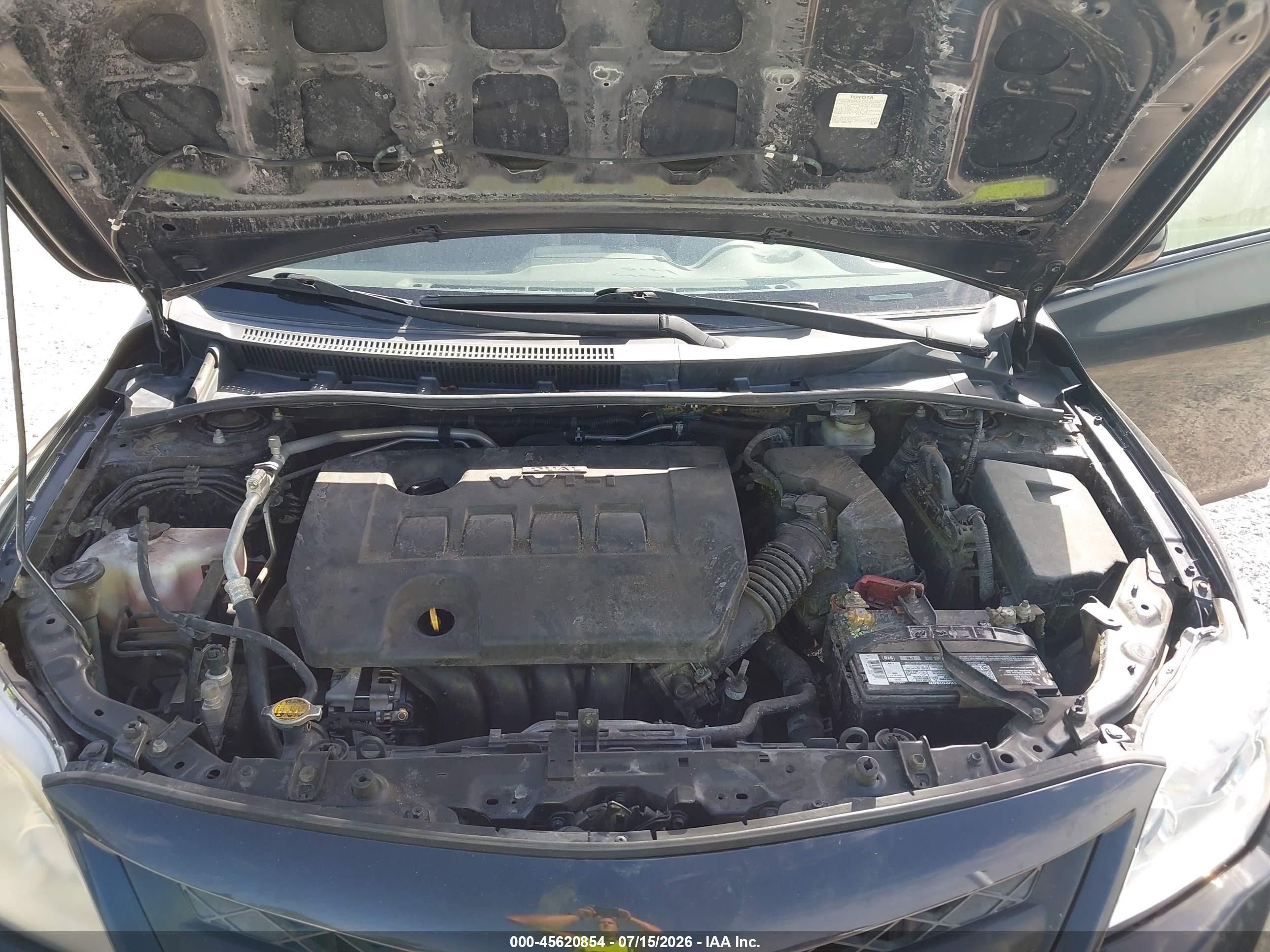 2011 Toyota Corolla Le Black vin: JTDBU4EE8BJ092674