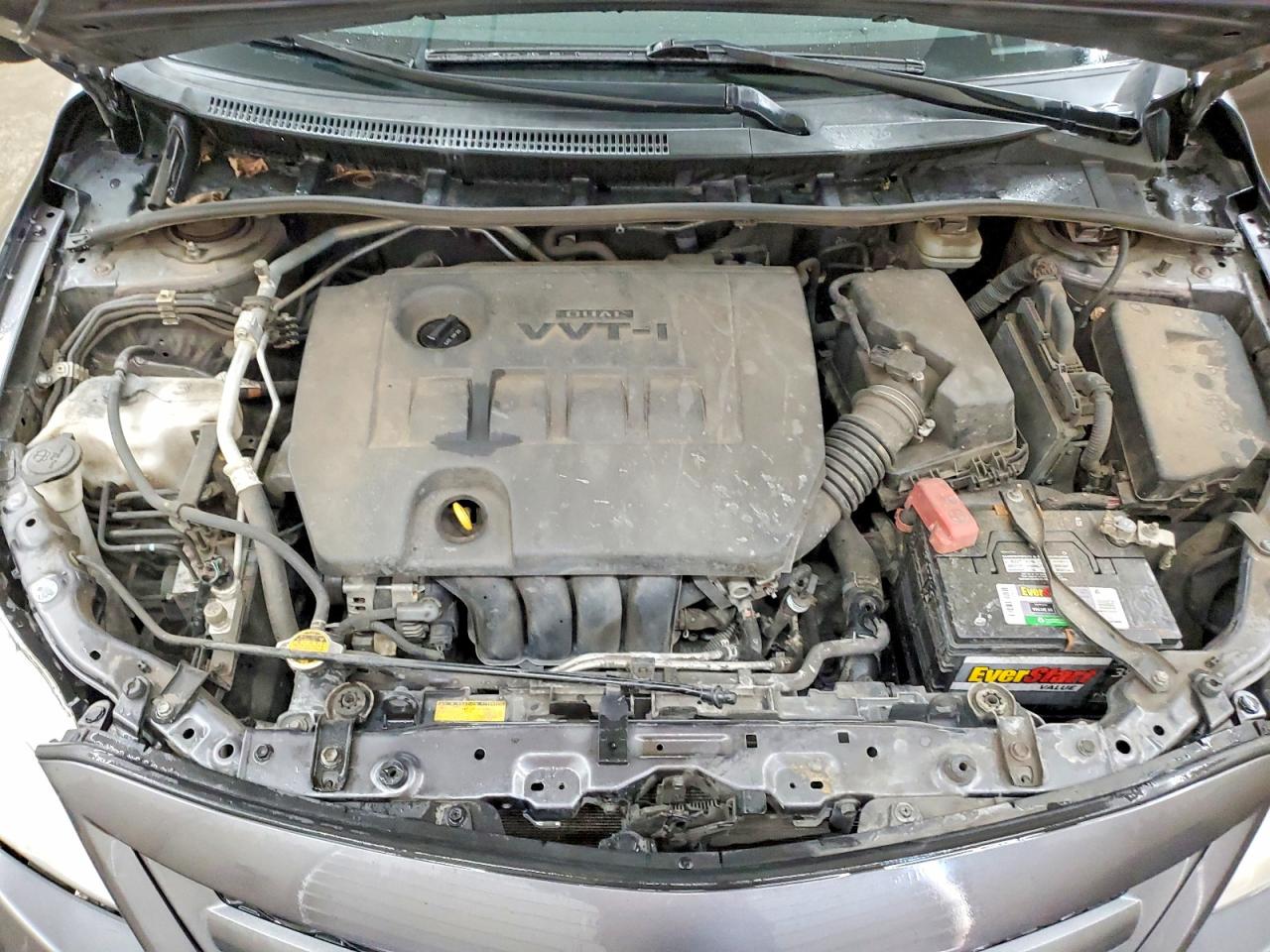 2011 Toyota Corolla Le Серый vin: JTDBU4EE8BJ105309