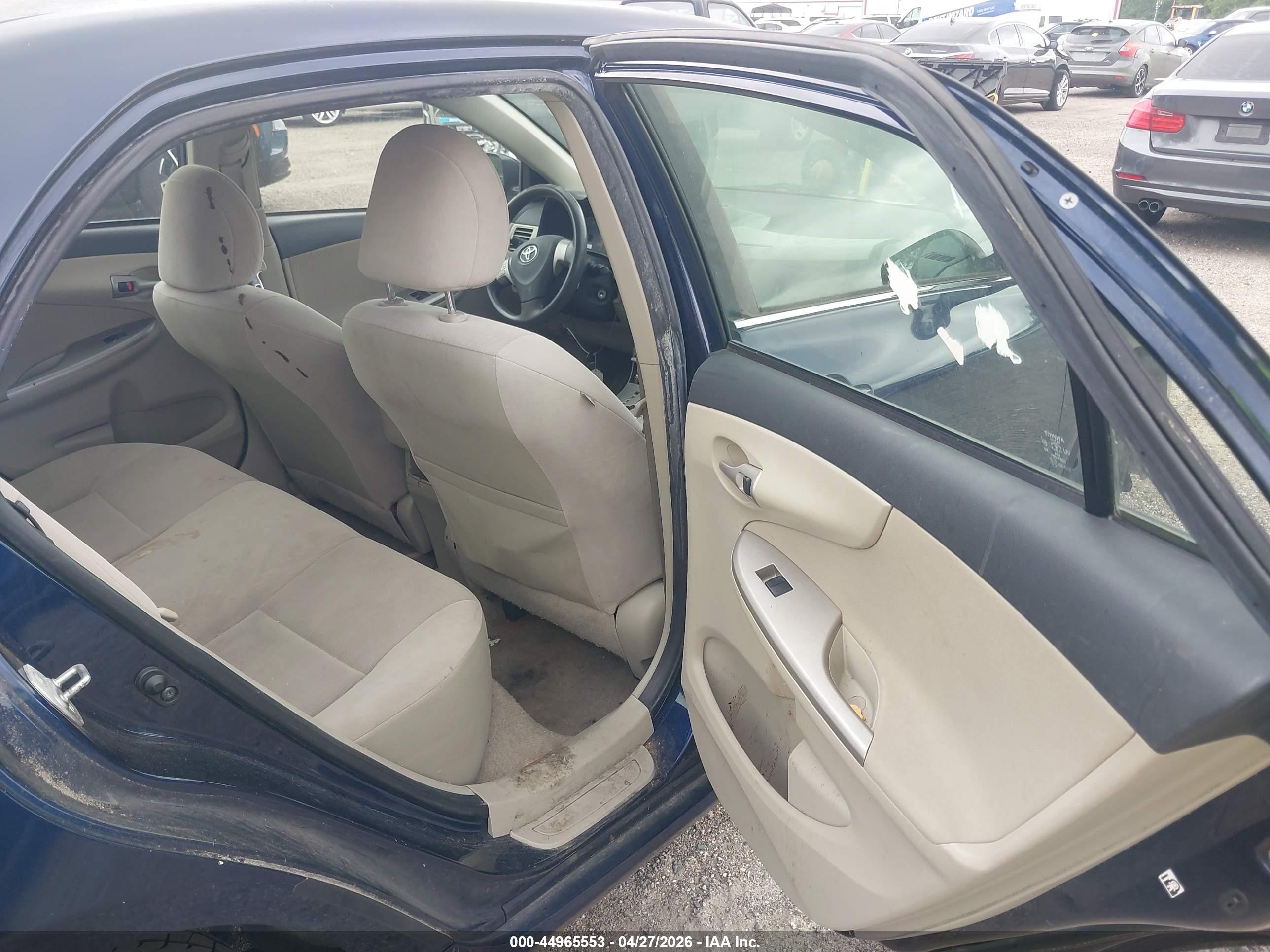 2013 Toyota Corolla Le Синий vin: JTDBU4EE8DJ115437