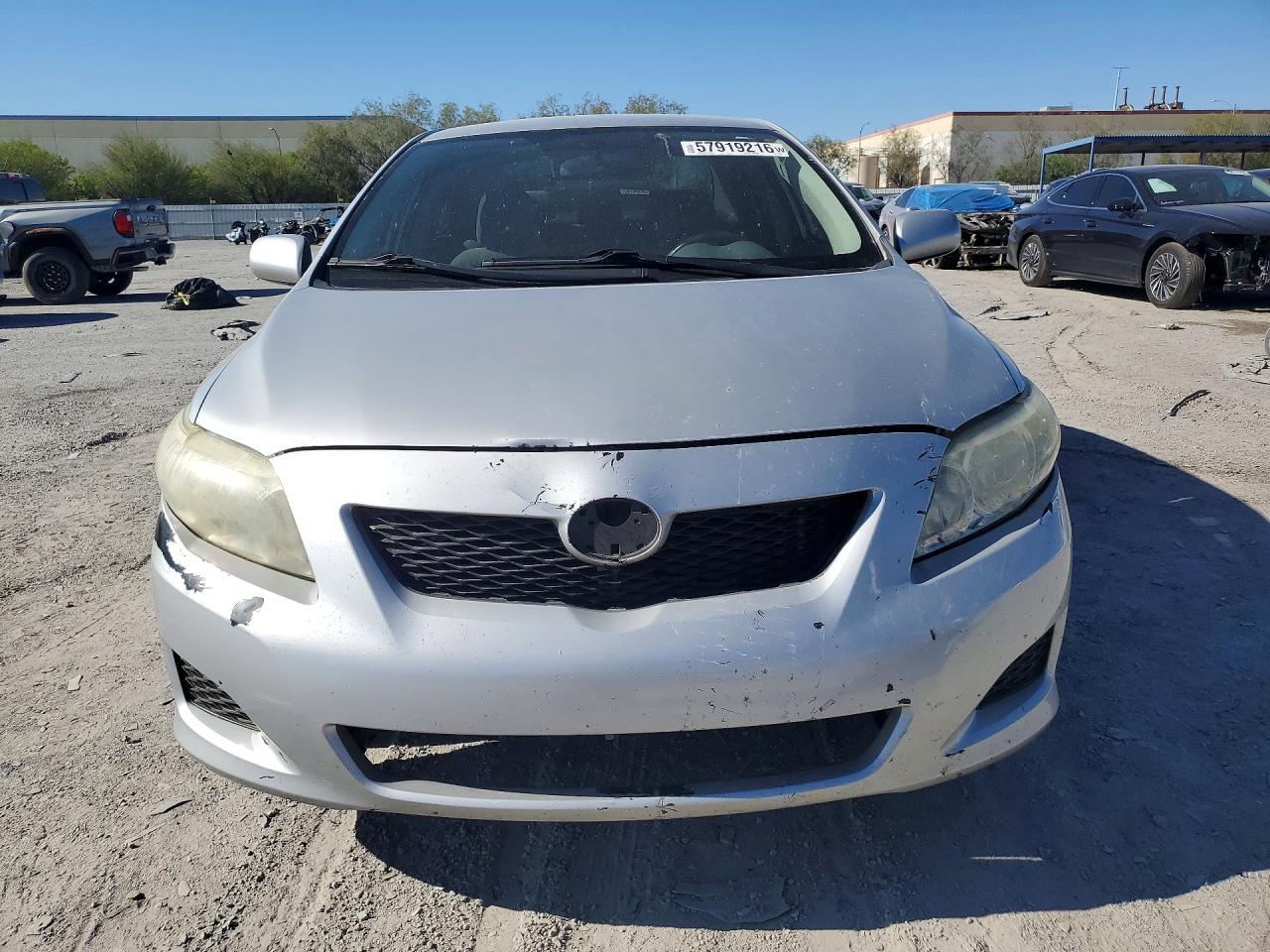 2010 Toyota Corolla Le Silver vin: JTDBU4EE9AJ067023