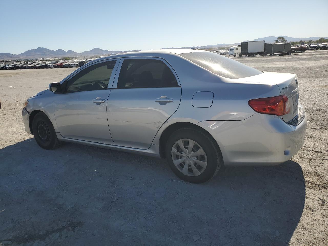 2010 Toyota Corolla Le Silver vin: JTDBU4EE9AJ067023