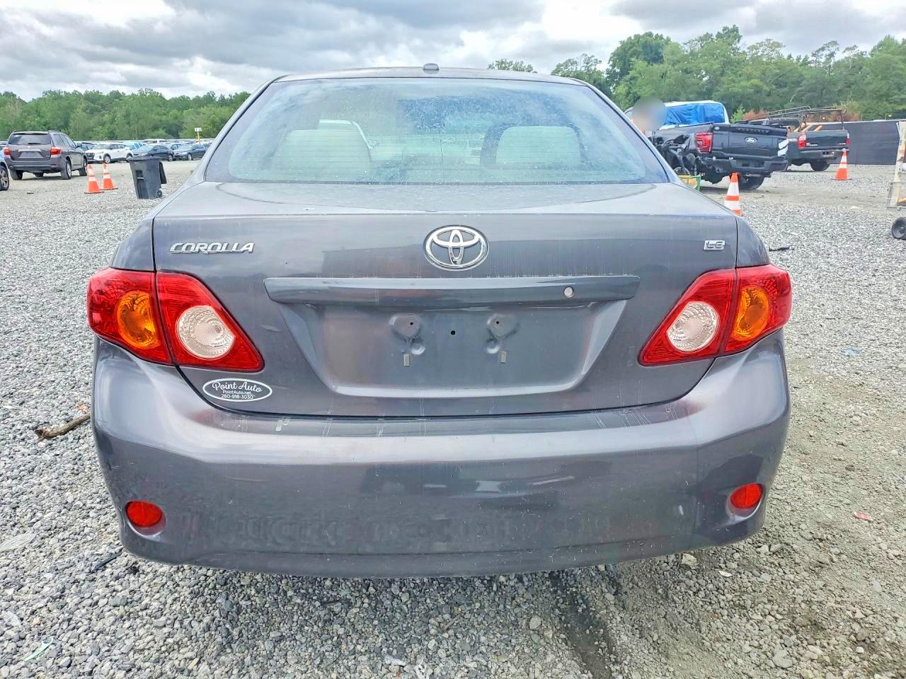 2010 Toyota Corolla Le Угольный vin: JTDBU4EE9AJ070827