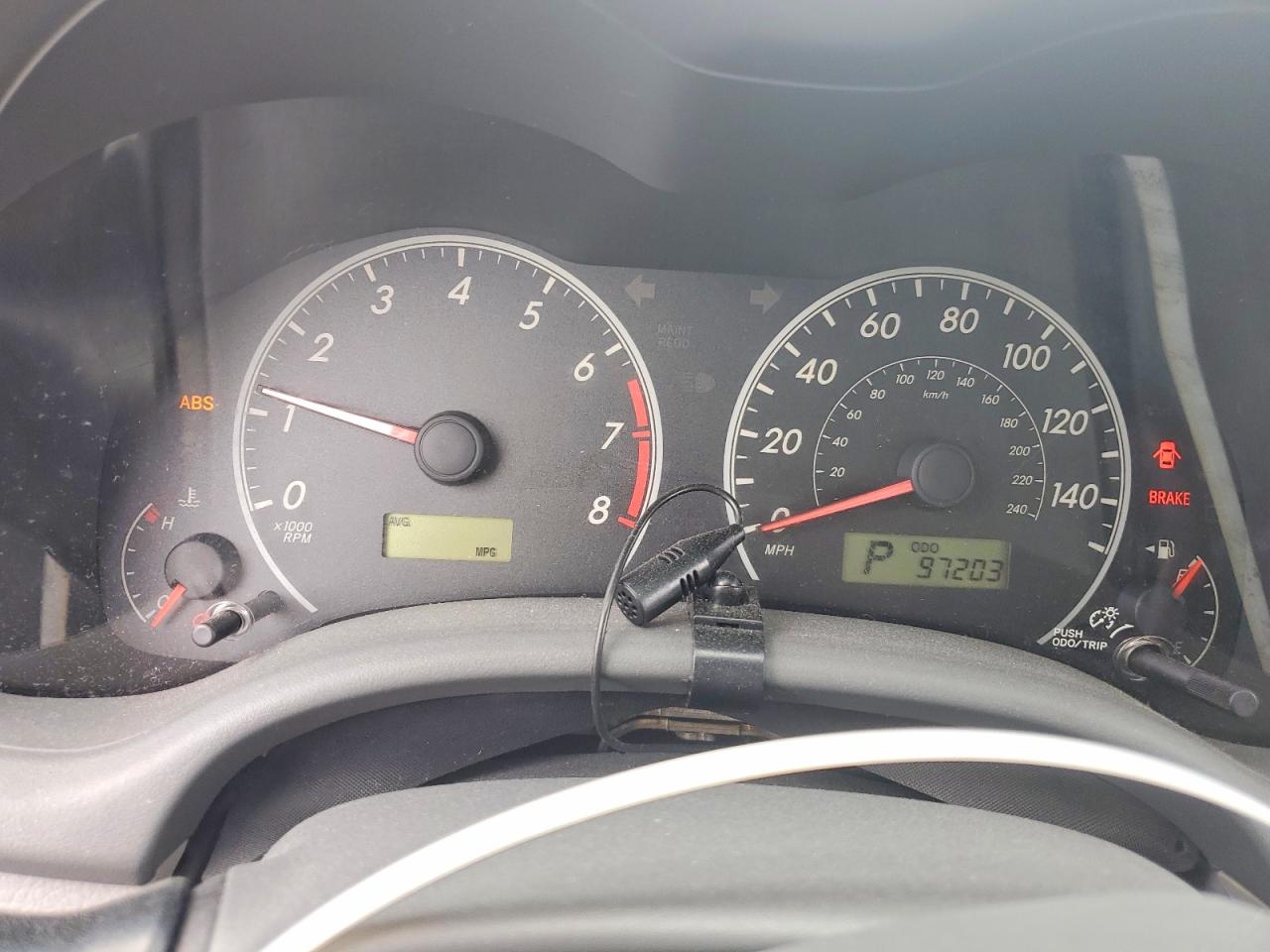 2010 Toyota Corolla Le Угольный vin: JTDBU4EE9AJ070827