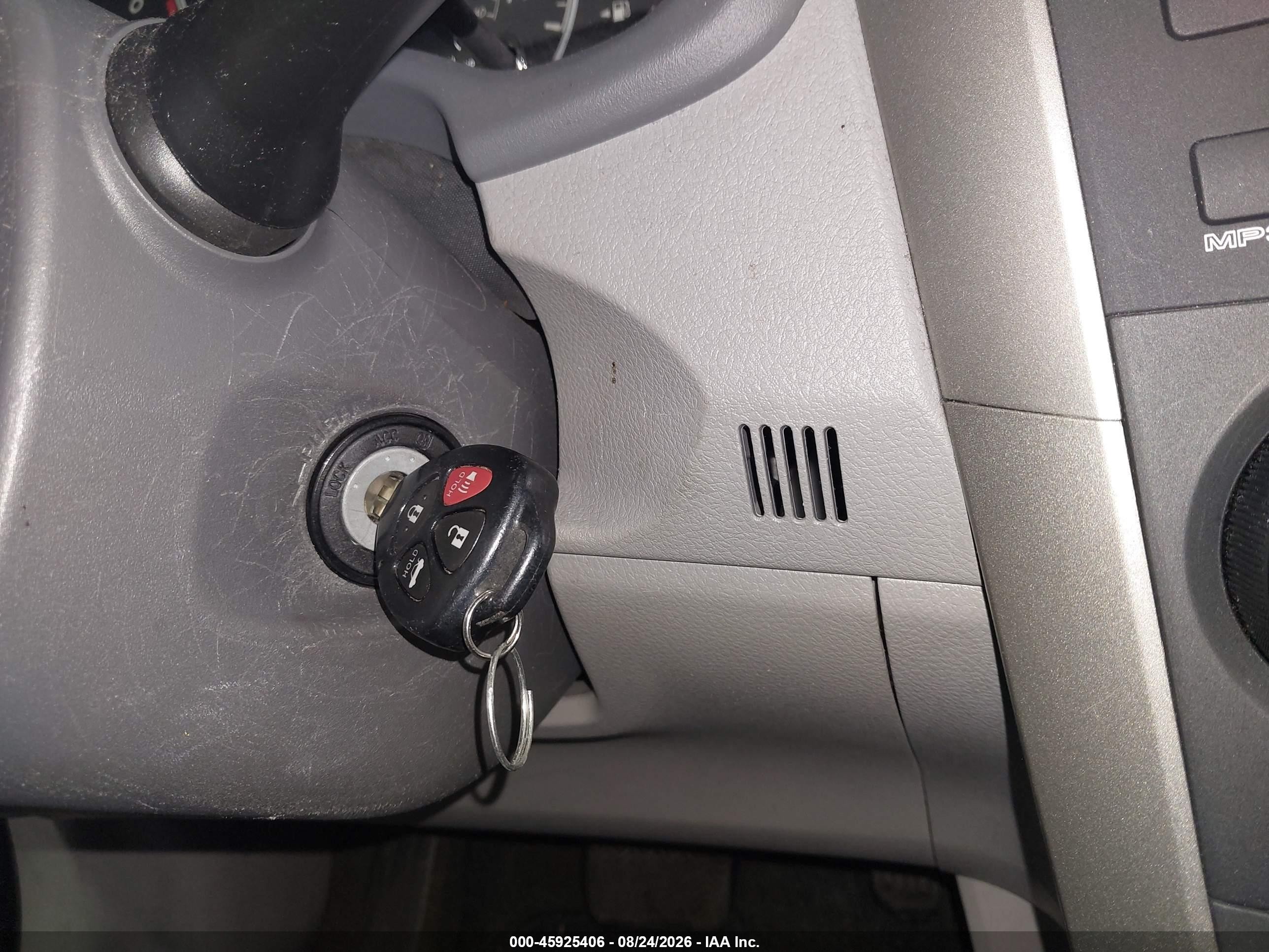 2010 Toyota Corolla Le Black vin: JTDBU4EE9AJ080015