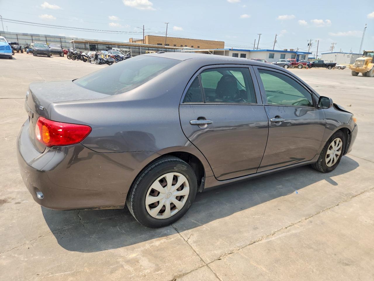 2010 Toyota Corolla Le Gray vin: JTDBU4EE9AJ082606