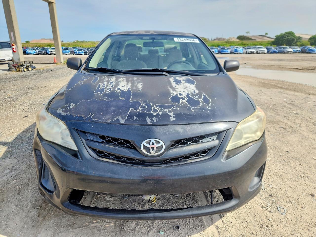 2011 Toyota Corolla Le Black vin: JTDBU4EE9B9131483