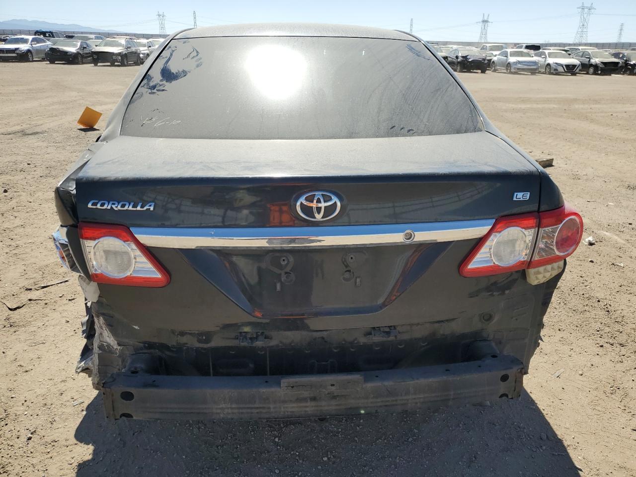 2011 Toyota Carrolla Black vin: JTDBU4EE9B9165391