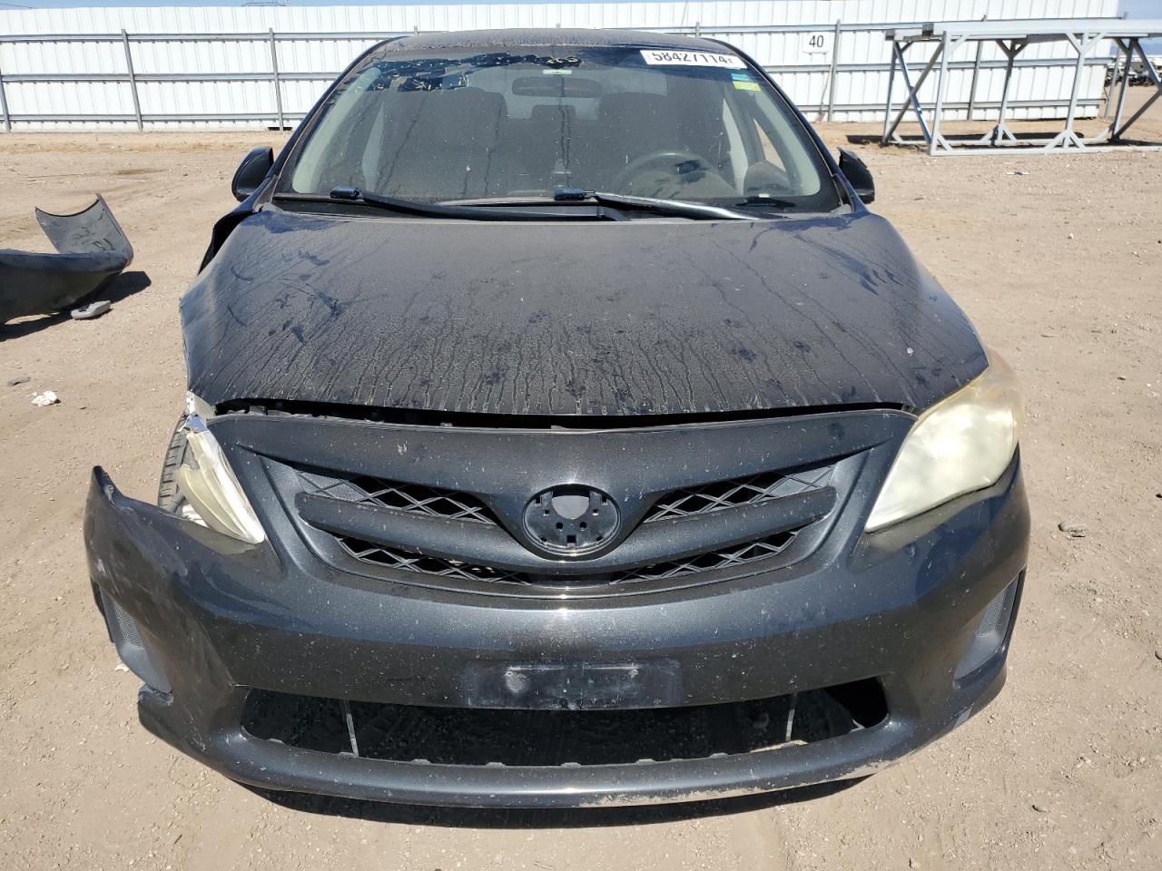 2011 Toyota Carrolla Black vin: JTDBU4EE9B9165391