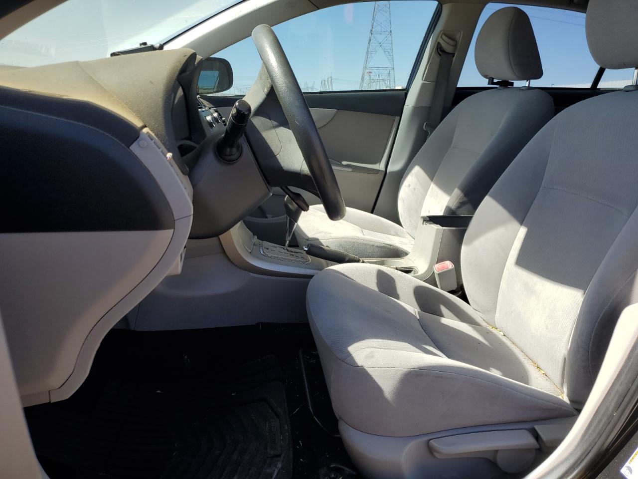 2011 Toyota Carrolla Black vin: JTDBU4EE9B9165391