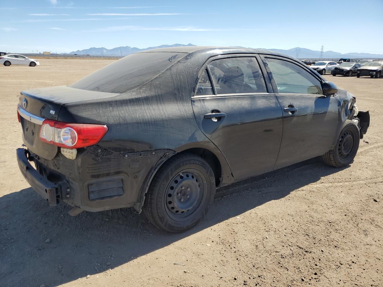 2011 Toyota Carrolla Black vin: JTDBU4EE9B9165391