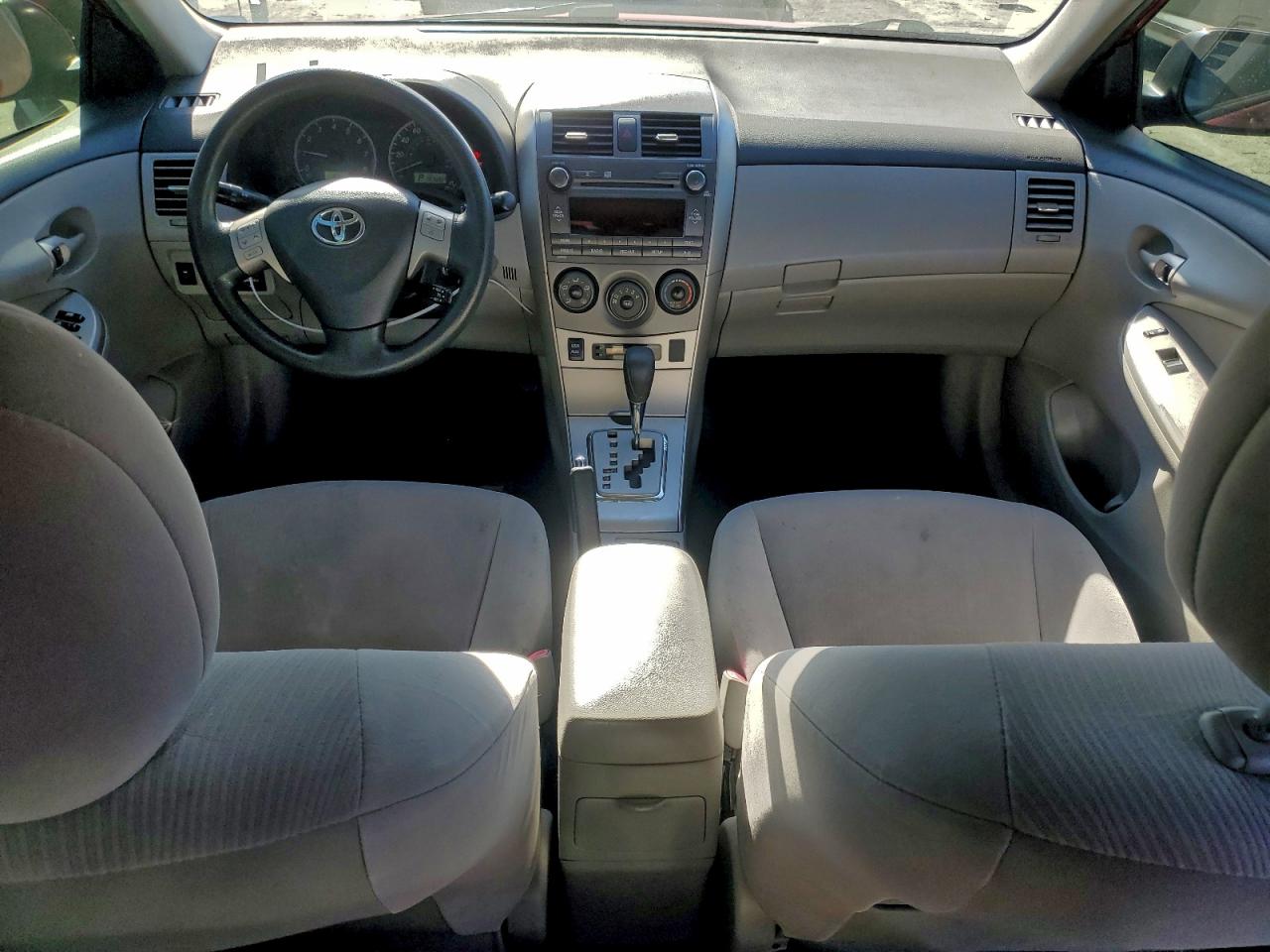 2011 Toyota Corolla Base Red vin: JTDBU4EE9BJ092070