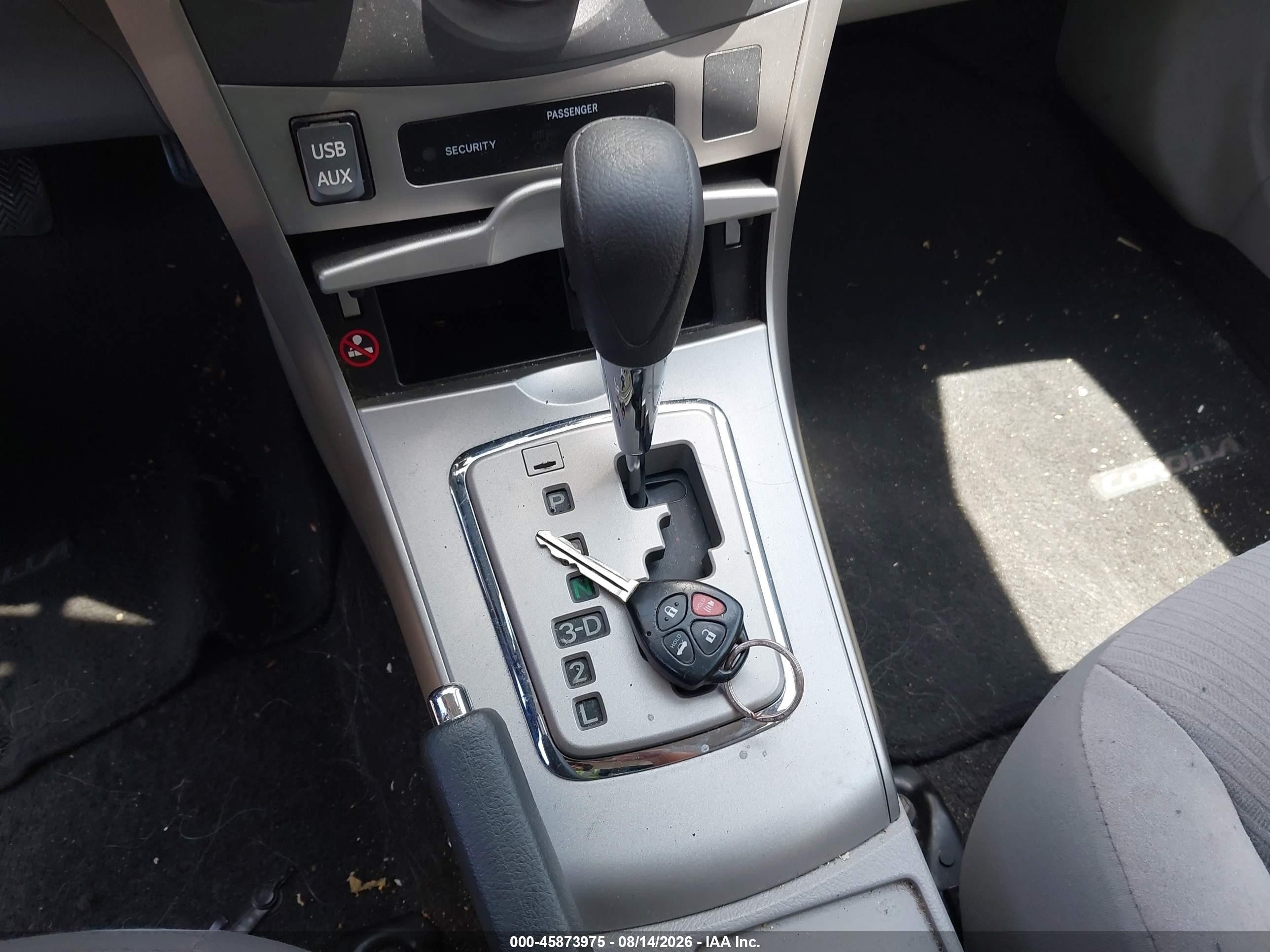 2012 Toyota Corolla Le Gray vin: JTDBU4EE9C9172634