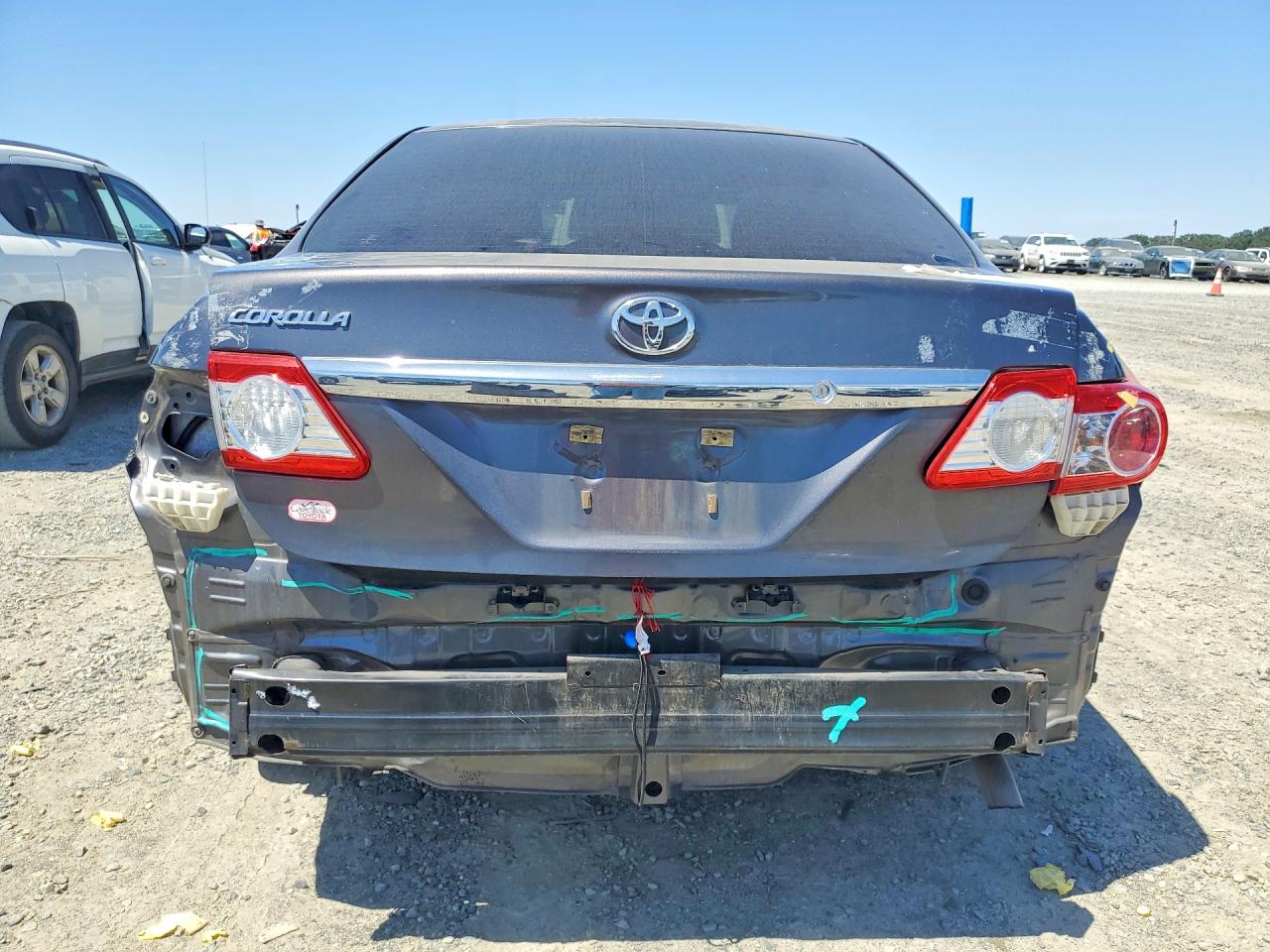 2013 Toyota Corolla L Charcoal vin: JTDBU4EE9DJ115639