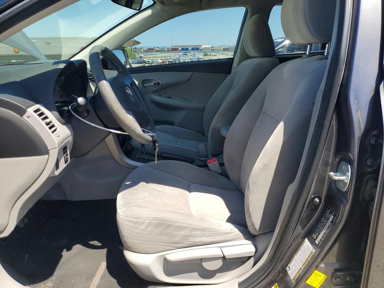 2013 Toyota Corolla L Charcoal vin: JTDBU4EE9DJ115639