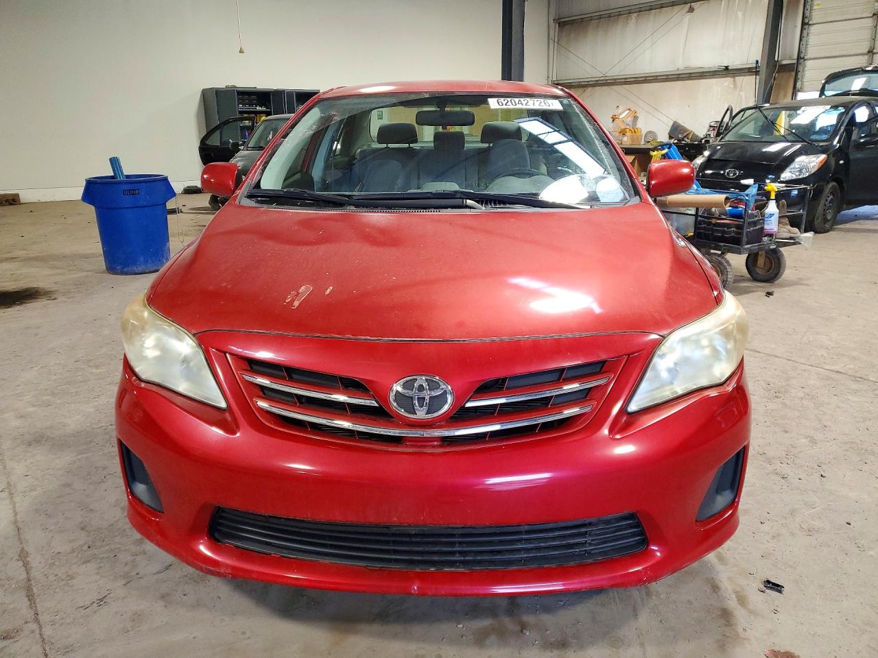 2013 Toyota Corolla Le Red vin: JTDBU4EE9DJ118038