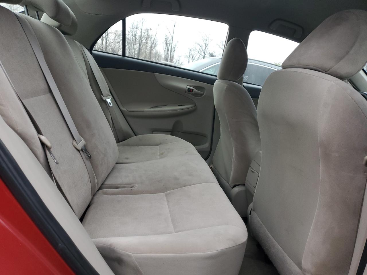 2013 Toyota Corolla Red vin: JTDBU4EE9DJ121909