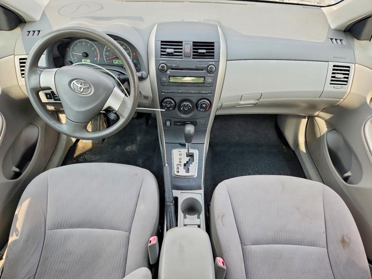 2010 Toyota Corolla Le Gray vin: JTDBU4EEXA9100385