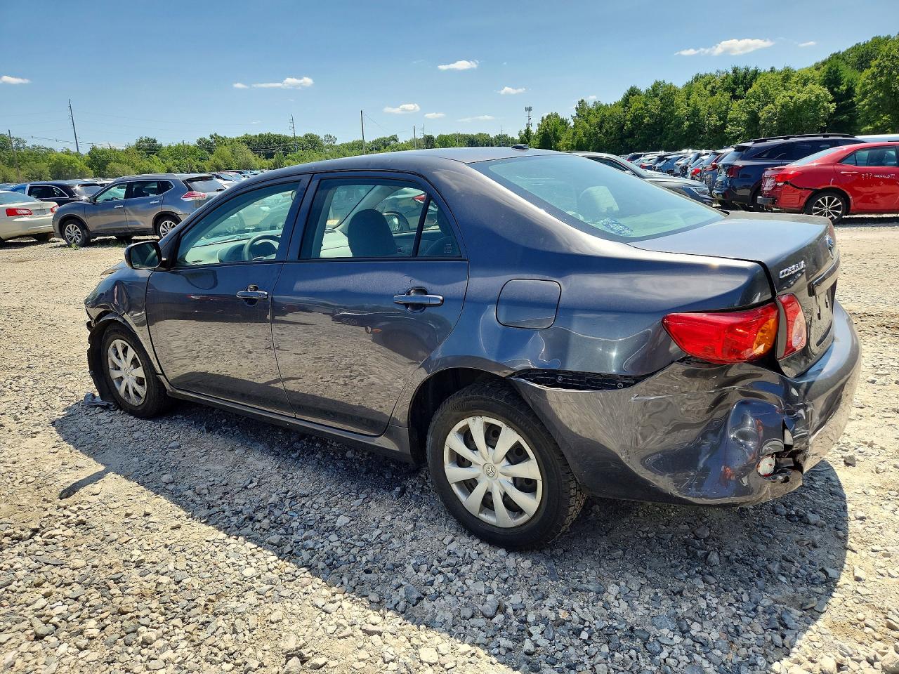 2010 Toyota Corolla Le Gray vin: JTDBU4EEXA9100385