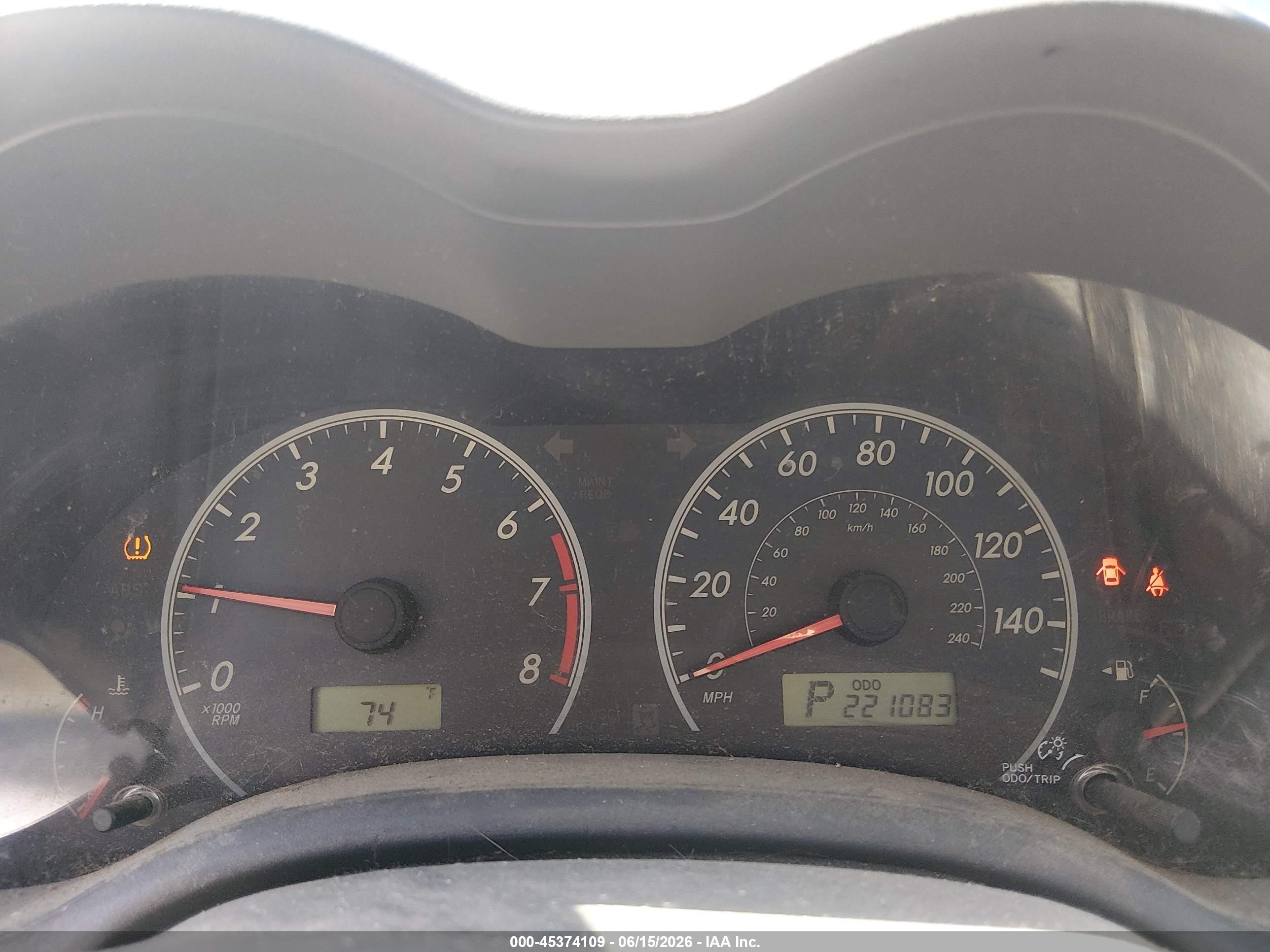 2010 Toyota Corolla Le Blue vin: JTDBU4EEXA9108308