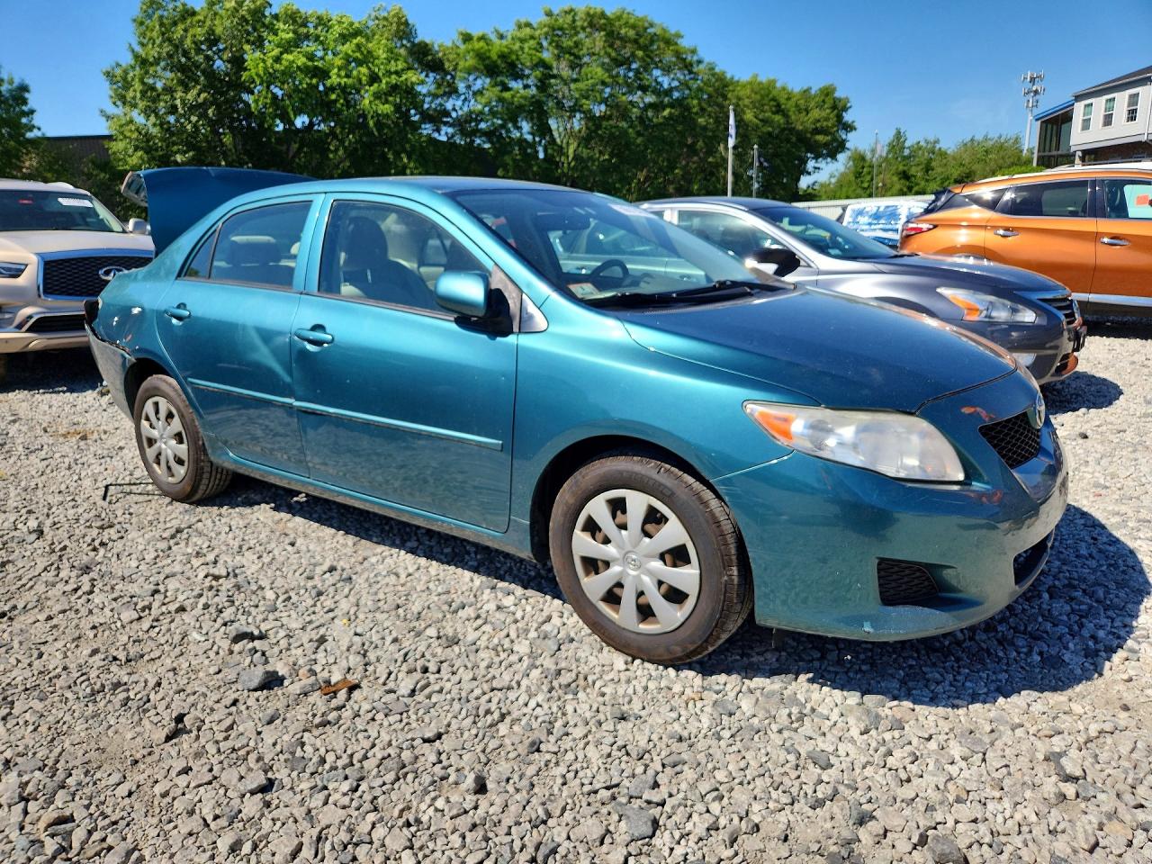 2010 Toyota Corolla Le Teal vin: JTDBU4EEXA9115159