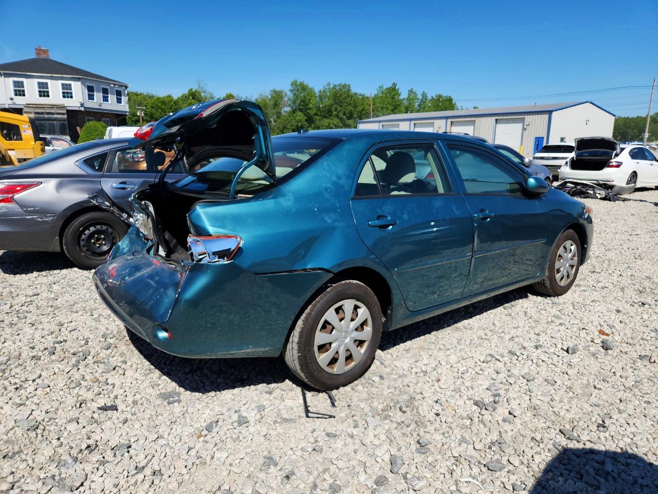 2010 Toyota Corolla Le Teal vin: JTDBU4EEXA9115159