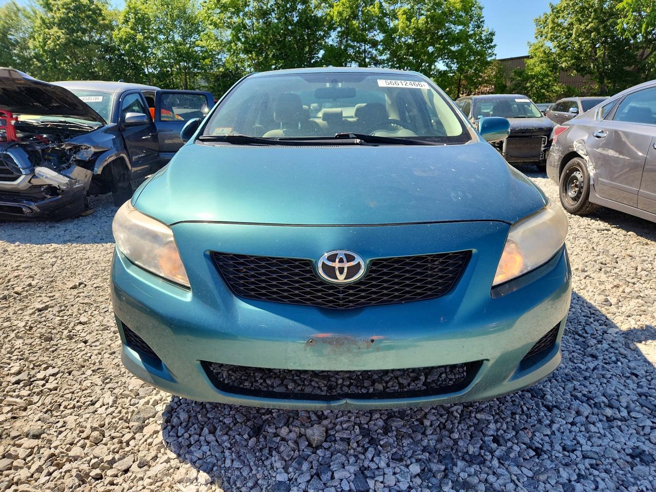 2010 Toyota Corolla Le Teal vin: JTDBU4EEXA9115159