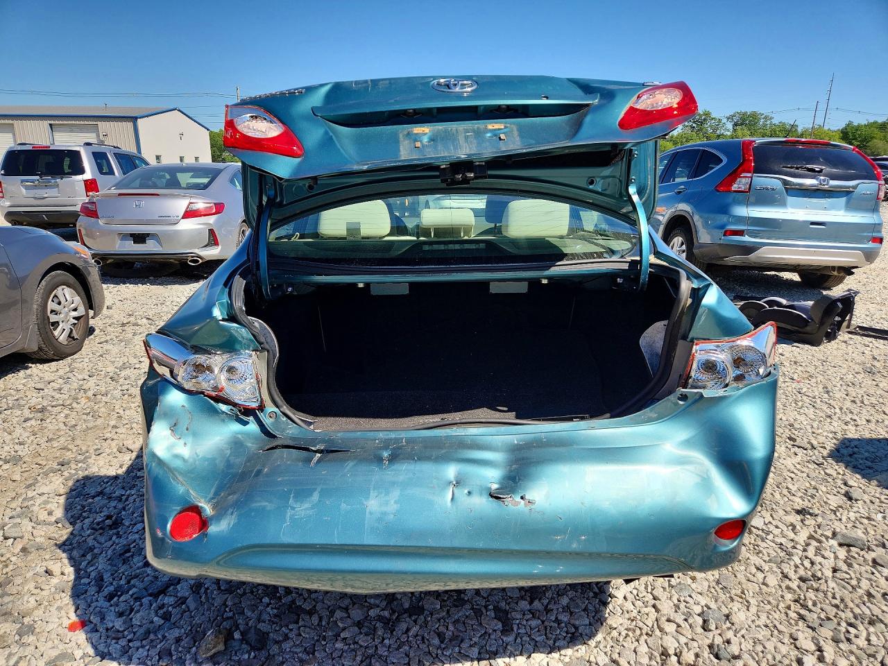 2010 Toyota Corolla Le Teal vin: JTDBU4EEXA9115159