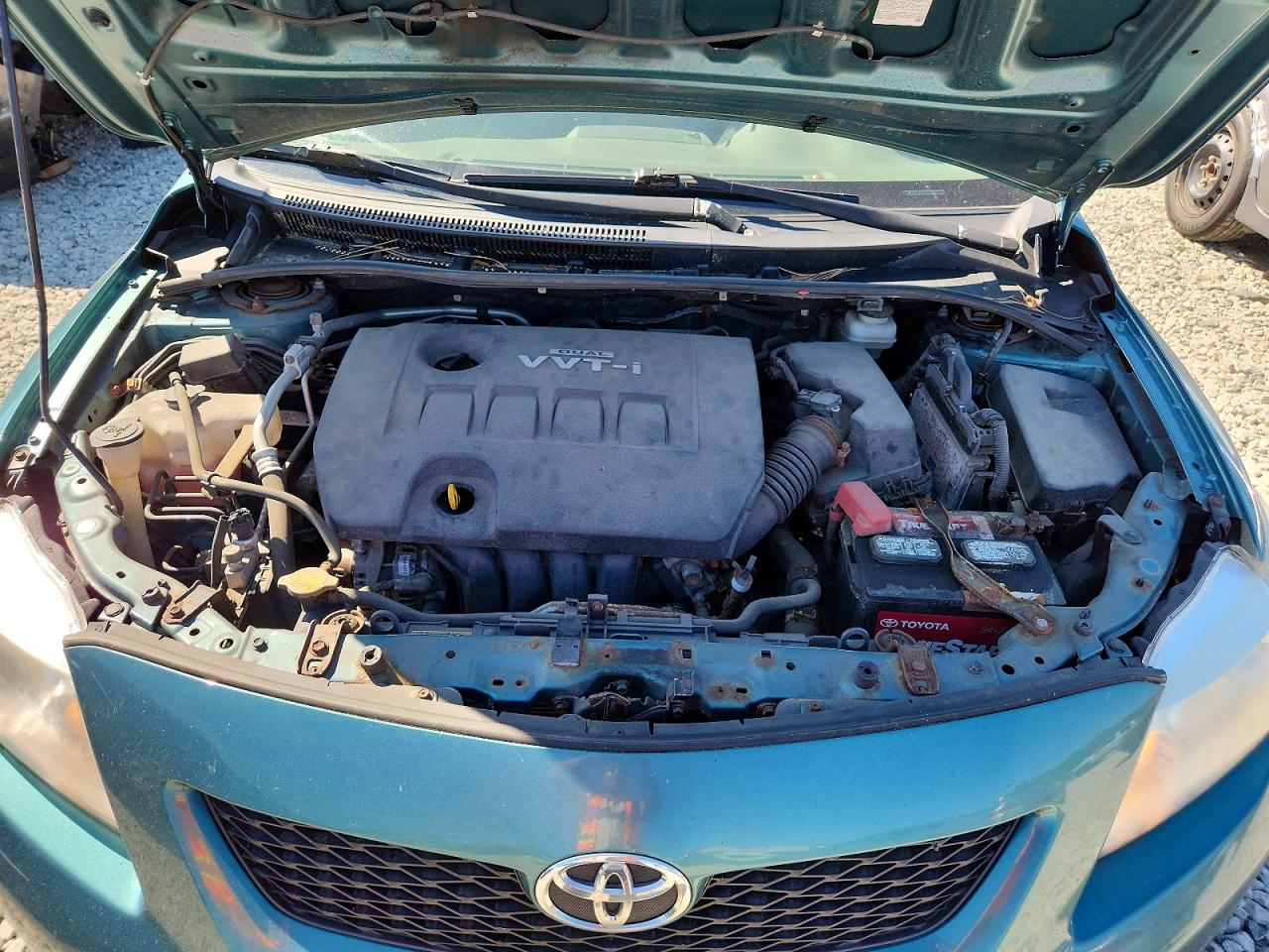 2010 Toyota Corolla Le Teal vin: JTDBU4EEXA9115159