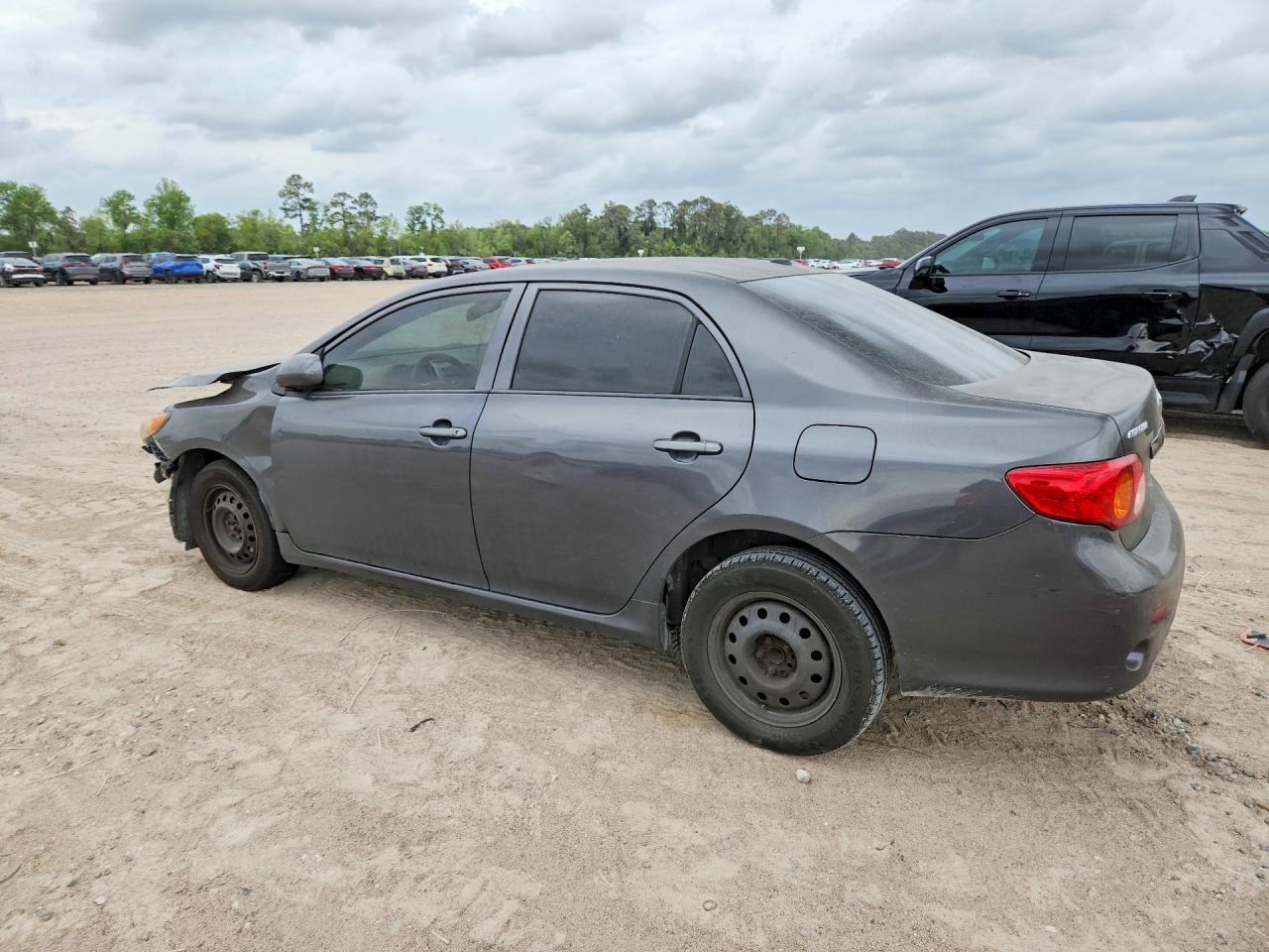 2010 Toyota Corolla Le Gray vin: JTDBU4EEXA9117235