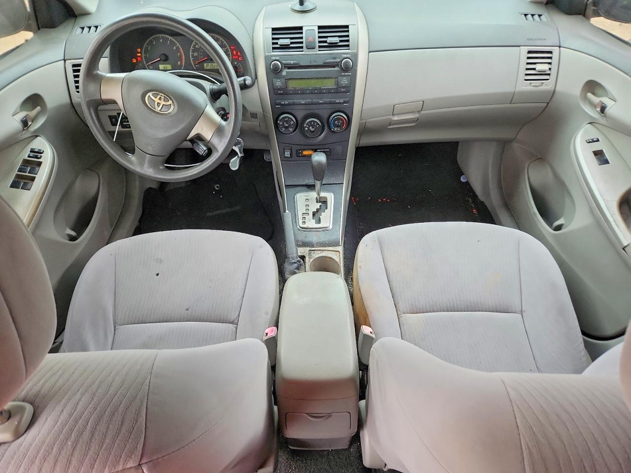 2010 Toyota Corolla Le Gray vin: JTDBU4EEXA9117235