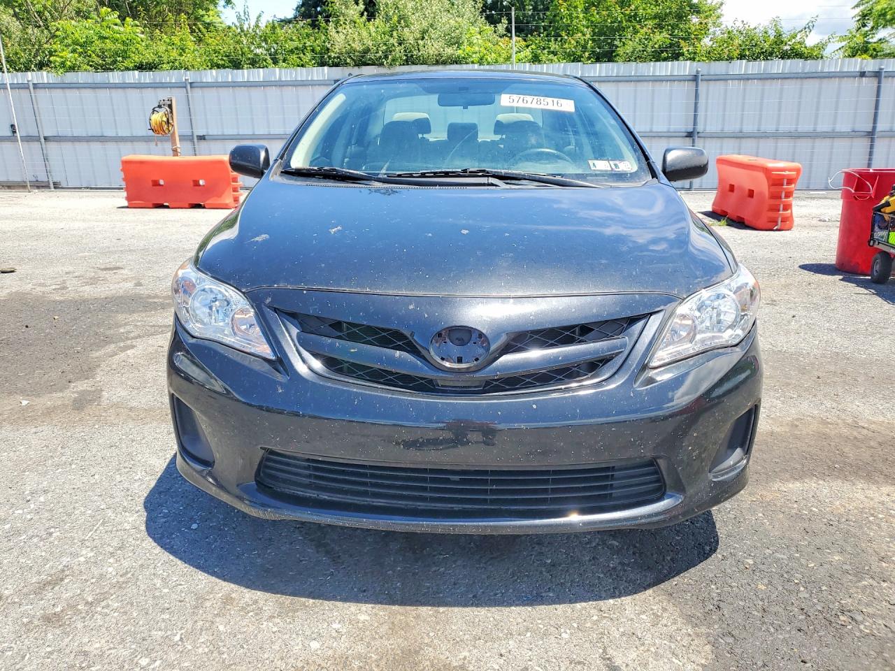 2011 Toyota Corolla Base Black vin: JTDBU4EEXB9128561