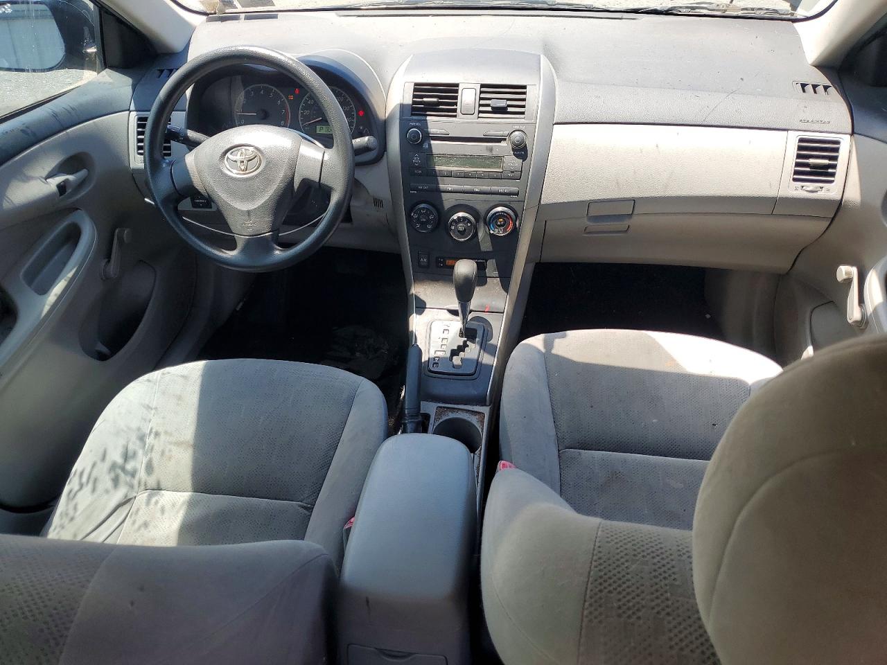 2011 Toyota Corolla Base Black vin: JTDBU4EEXB9128561