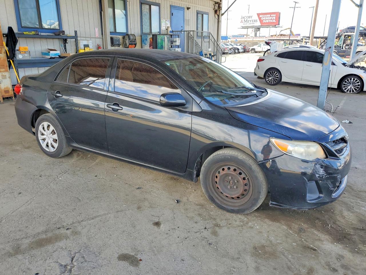 2011 Toyota Corolla Le Black vin: JTDBU4EEXB9149572