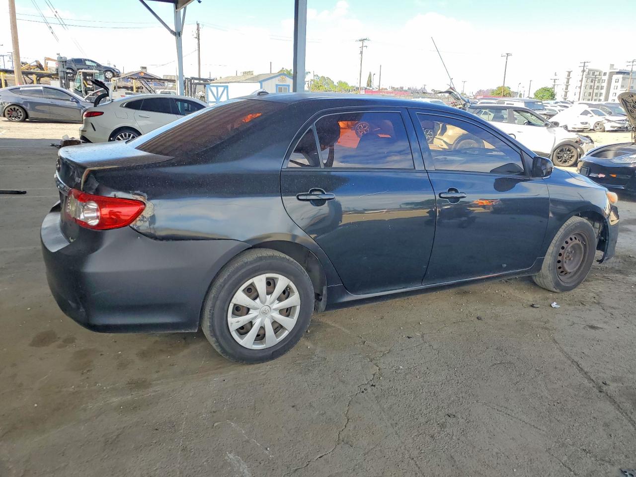 2011 Toyota Corolla Le Black vin: JTDBU4EEXB9149572