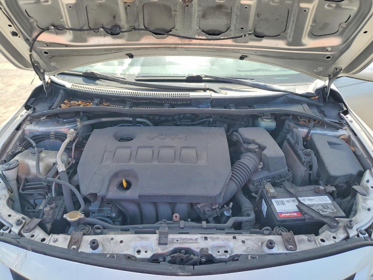 2011 Toyota Corolla Le Серебряный vin: JTDBU4EEXB9158885