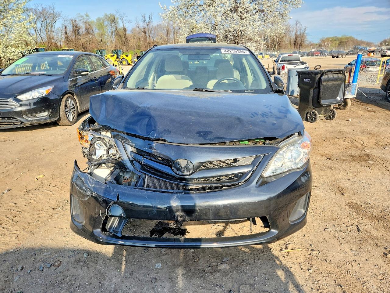 2012 Toyota Corolla L Черный vin: JTDBU4EEXC9170584