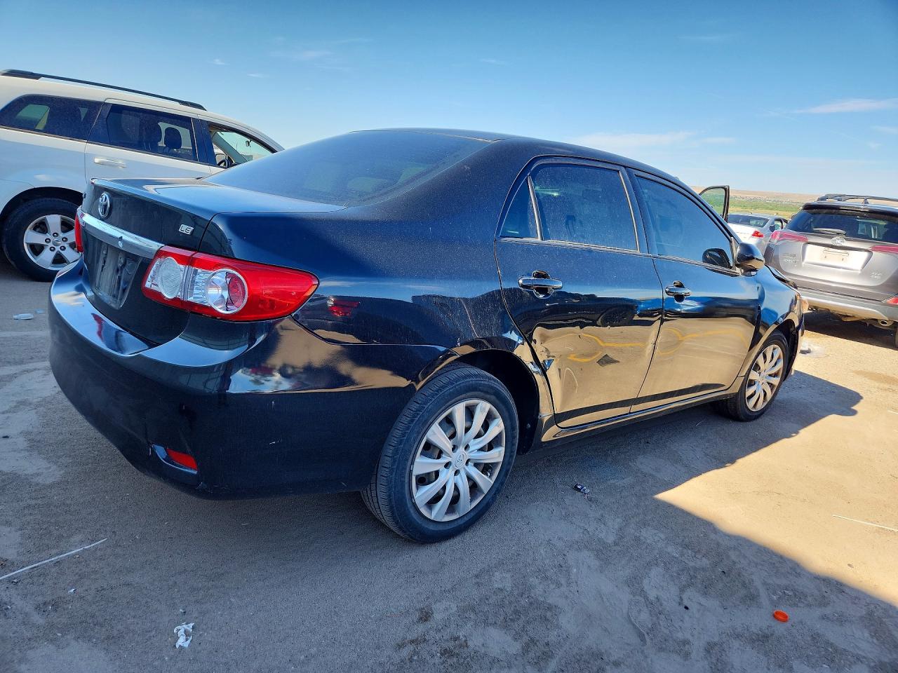 2012 Toyota Corolla Le Black vin: JTDBU4EEXC9174084