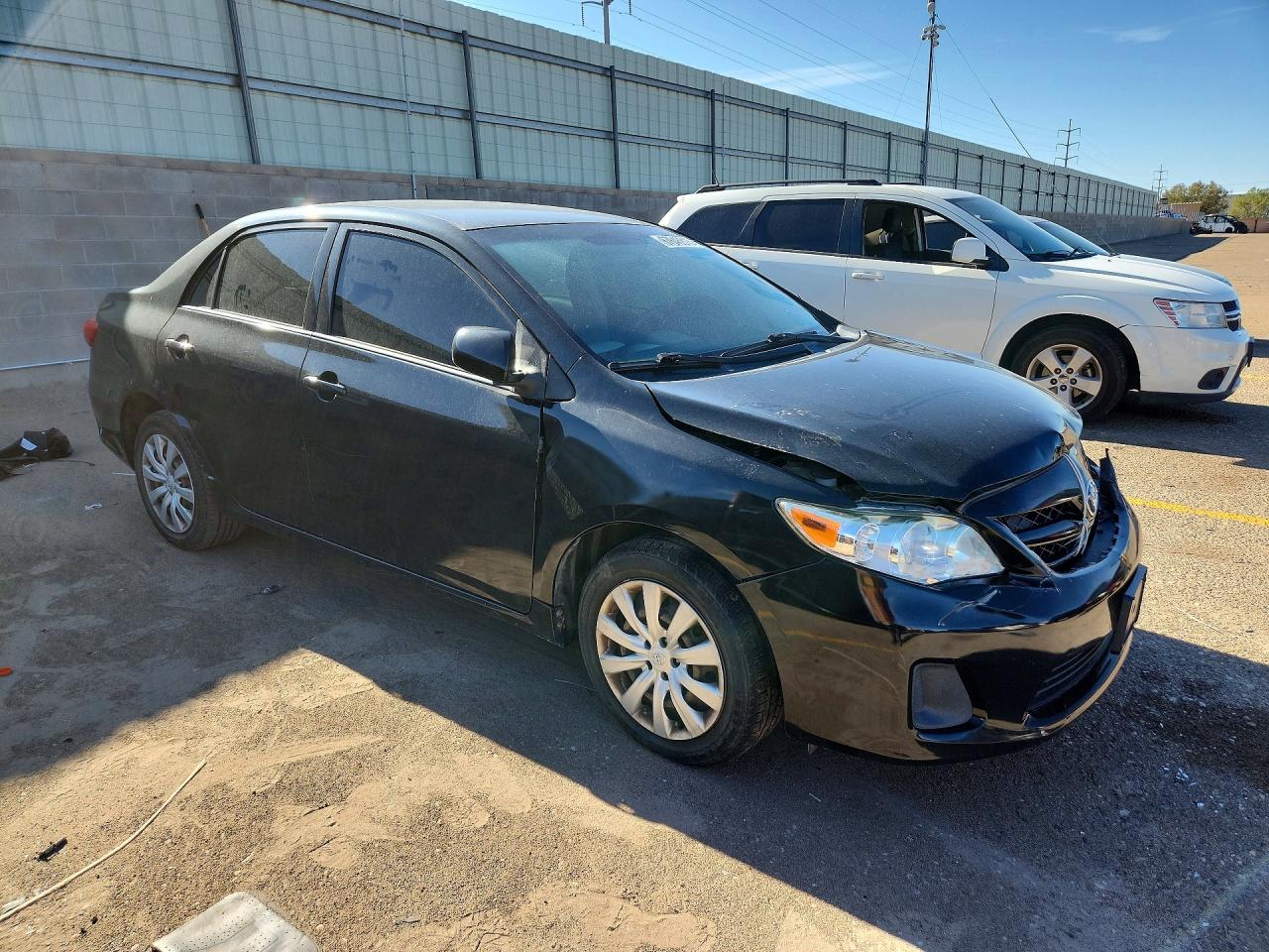 2012 Toyota Corolla Le Black vin: JTDBU4EEXC9174084