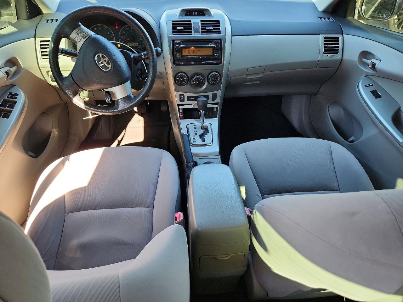 2012 Toyota Corolla Le Black vin: JTDBU4EEXC9174084