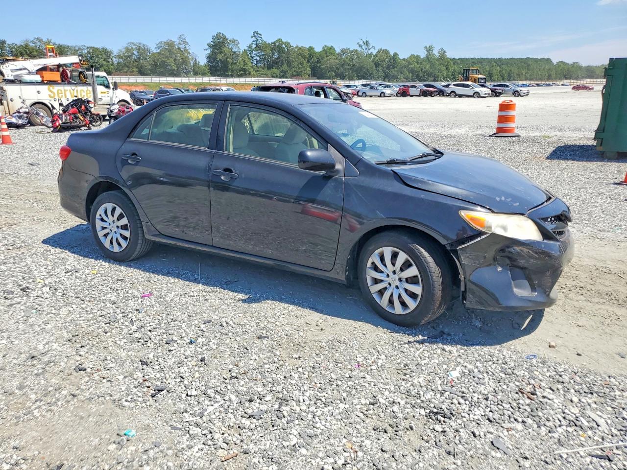 2012 Toyota Corolla Le Black vin: JTDBU4EEXC9174845