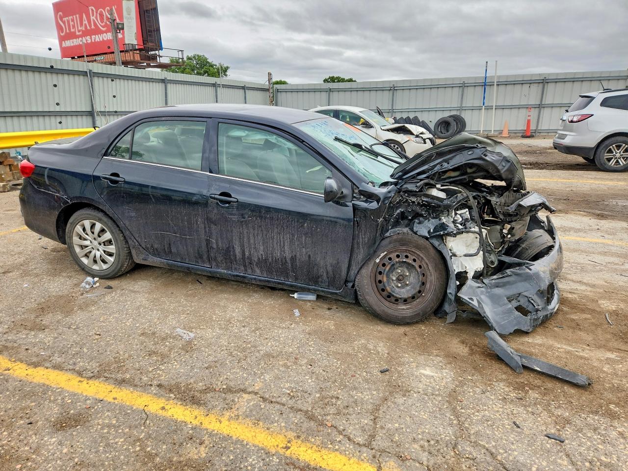2013 Toyota Corolla Le Черный vin: JTDBU4EEXDJ120705