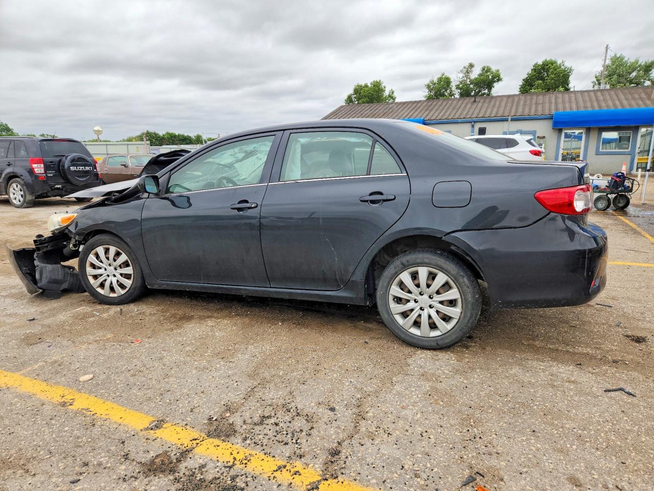 2013 Toyota Corolla Le Черный vin: JTDBU4EEXDJ120705