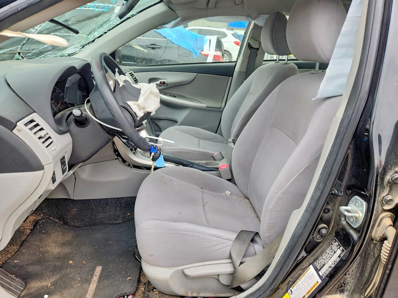 2013 Toyota Corolla Le Черный vin: JTDBU4EEXDJ120705