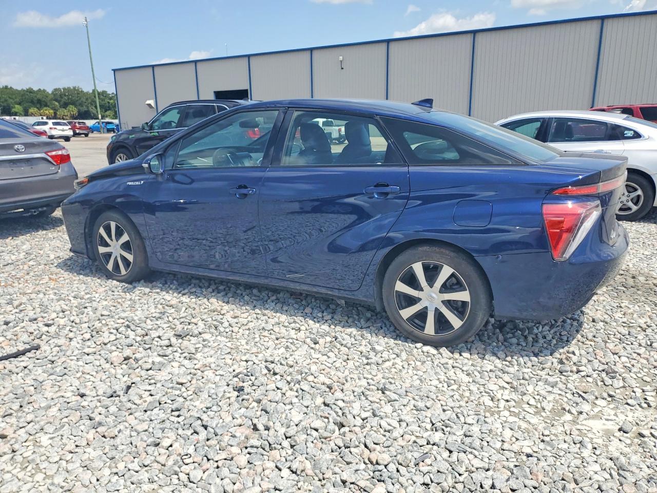 2018 Toyota Mirai Base Blue vin: JTDBVRBD1JA005377