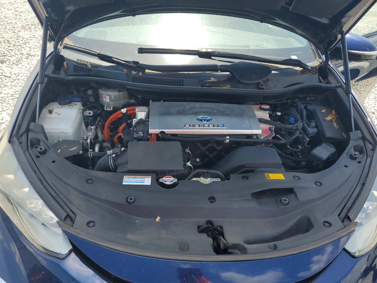 2018 Toyota Mirai Base Blue vin: JTDBVRBD1JA005377