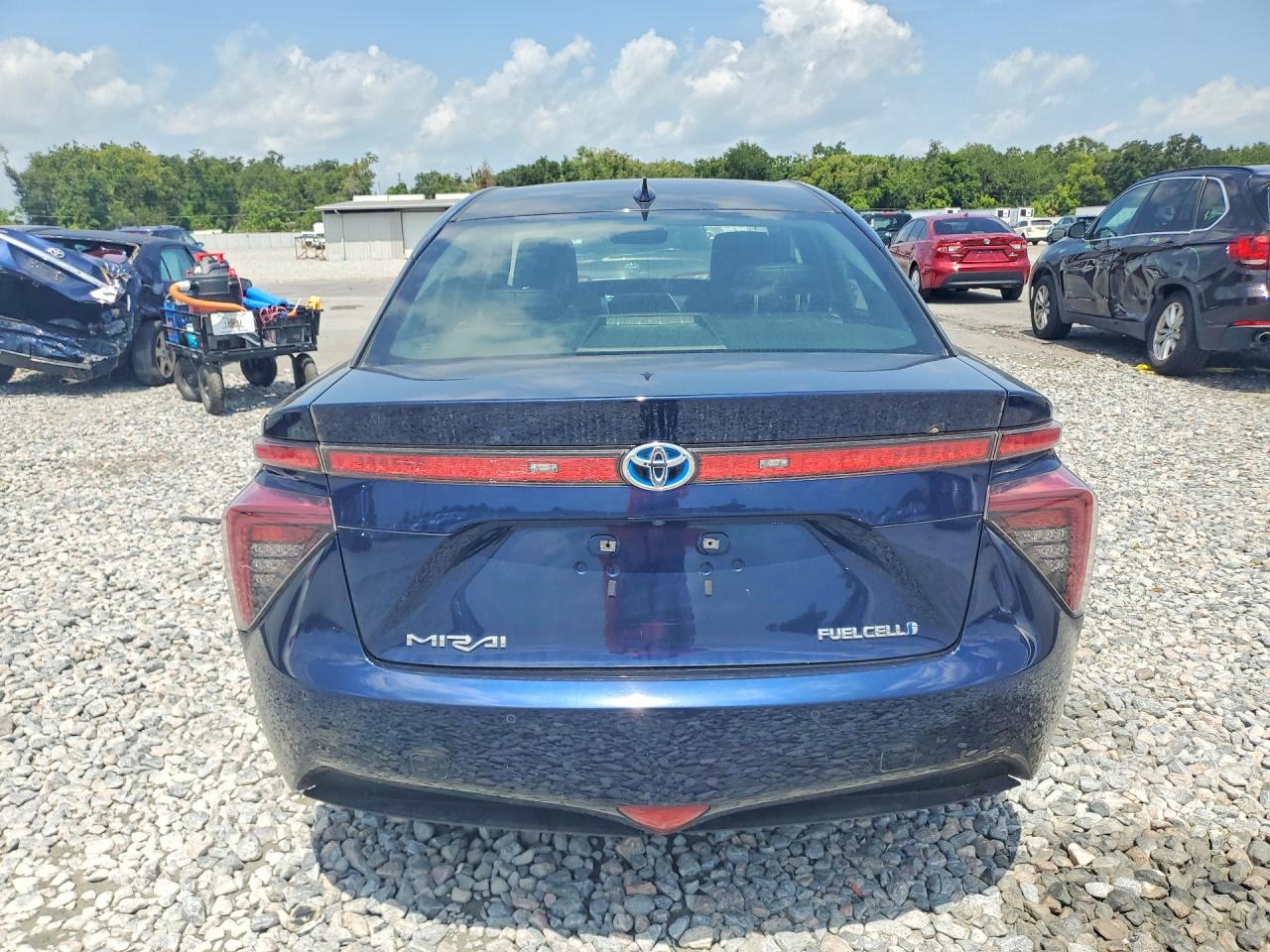 2018 Toyota Mirai Base Blue vin: JTDBVRBD1JA005377